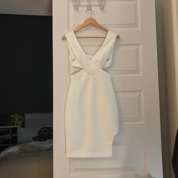 Finders Keepers white side cut out dress - Picture 3 of 3